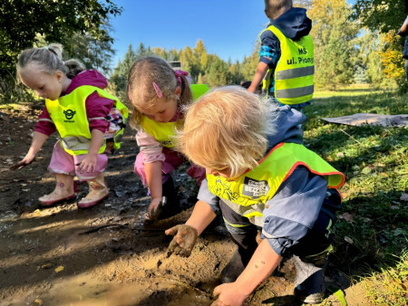 Trošku jsme se ušpinily